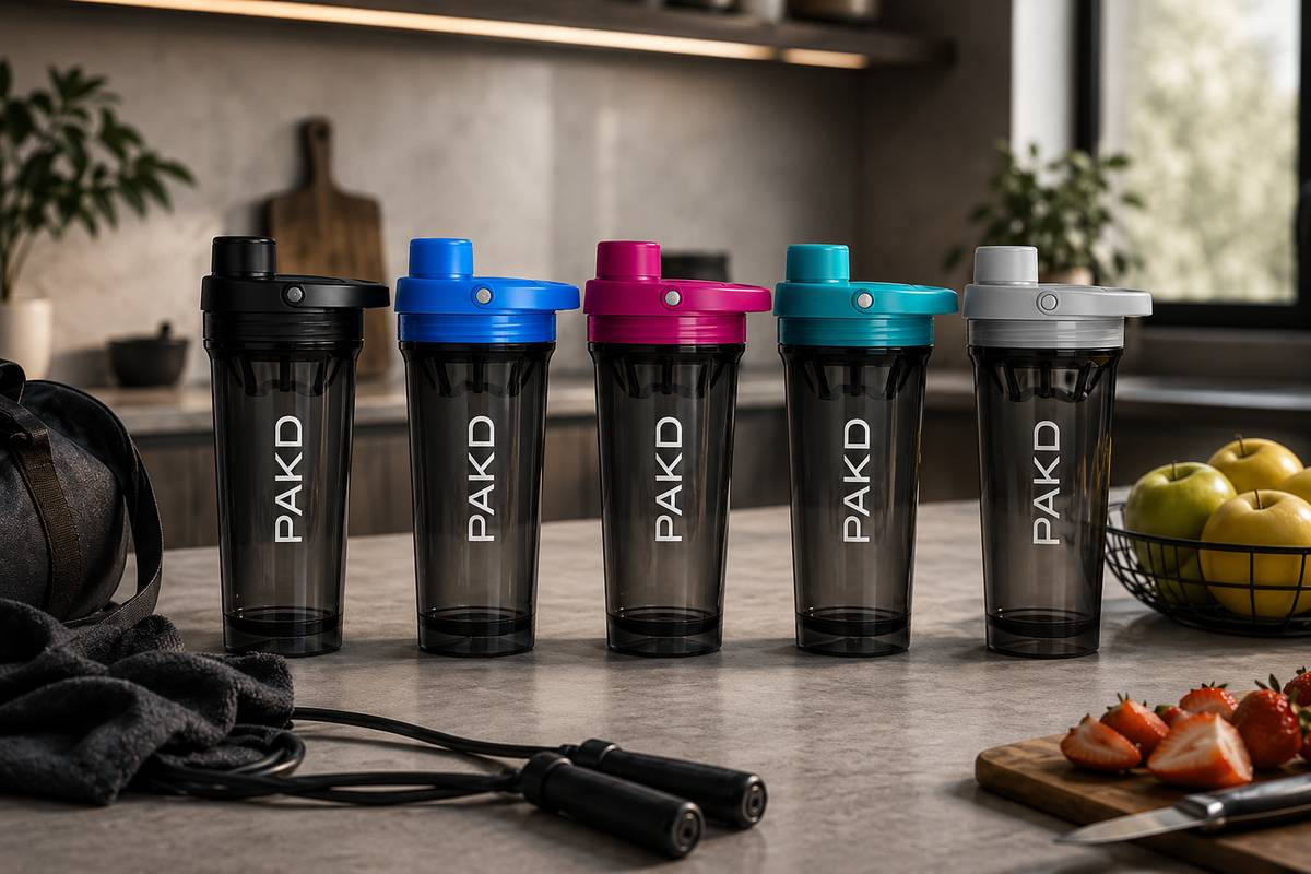 PAKD Fuel Shkr — 5 colorways lined up